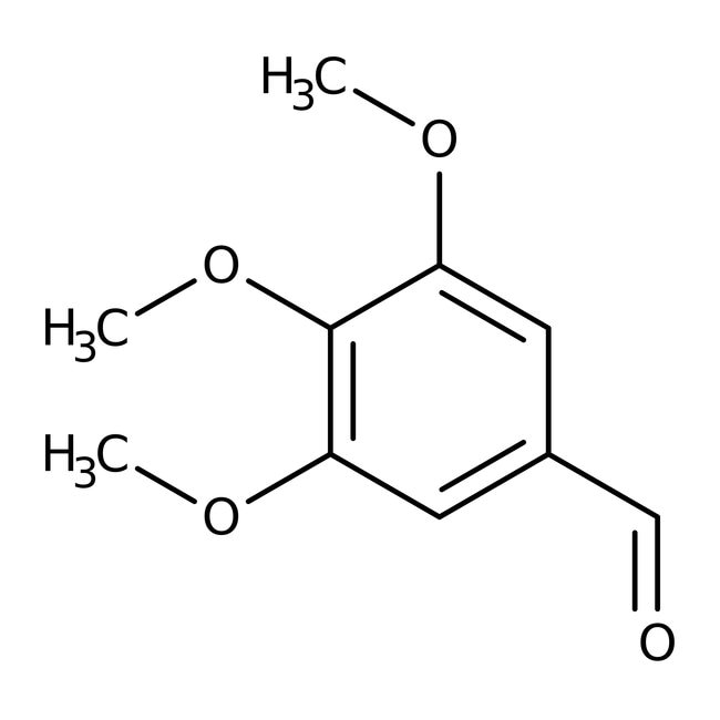 3,4,5-Trimethoxybenzaldehyde, 98%, C10H1