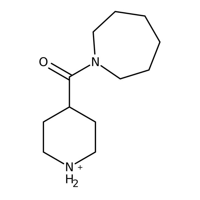 1-Azepanyl-(4-piperidinyl)-methanon, >-