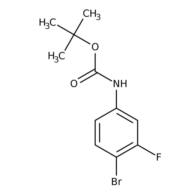 N-Boc-4-Brom-3-Fluoranilin, 96 %, Thermo