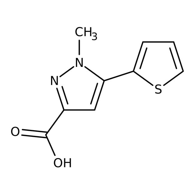 1-Methyl-5-thien-2-yl-1H-pyrazole-3-carb