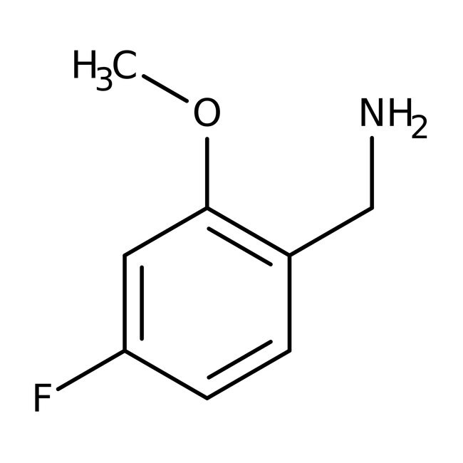4-Fluor-2-methoxybenzylamin, 97 %, Therm