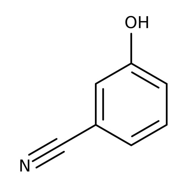 3-Hydroxybenzonitrile, 99%, C7H5NO, CAS
