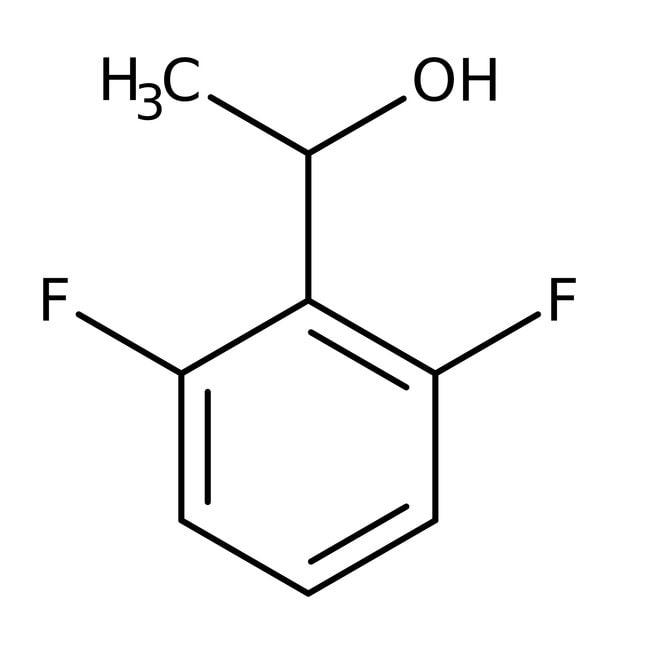 1-(2,6-Difluorophenyl)ethanol, 97%, C8H8