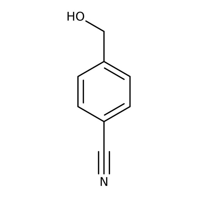 4-Cyanobenzyl alcohol, 97%, C8H7NO, CAS