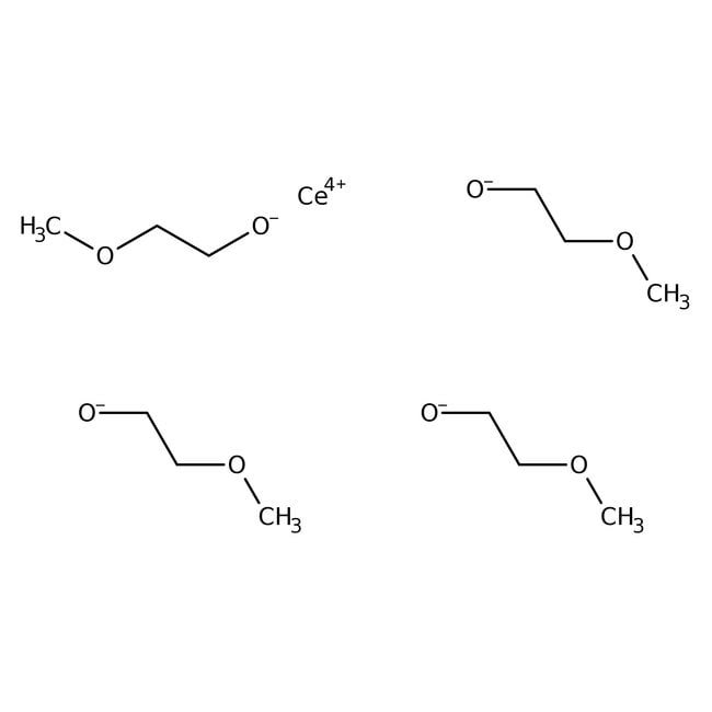 Cerium(IV) 2-methoxyethoxide, C12H28CeO8