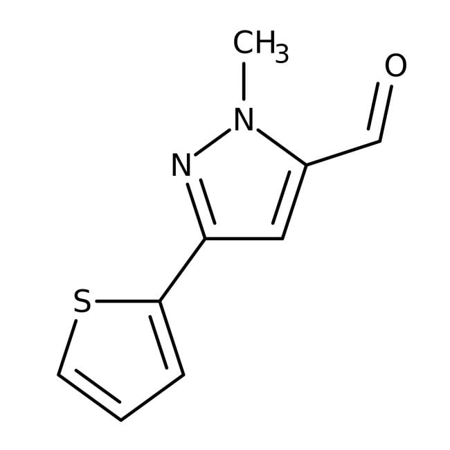 1-Methyl-3-thien-2-yl-1H-pyrazole-5-carb