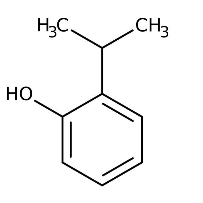 2-Isopropylphenol, 98%, C9H12O, CAS Numb