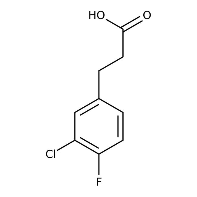 3-(3-Chloro-4-fluorophenyl)propionic aci