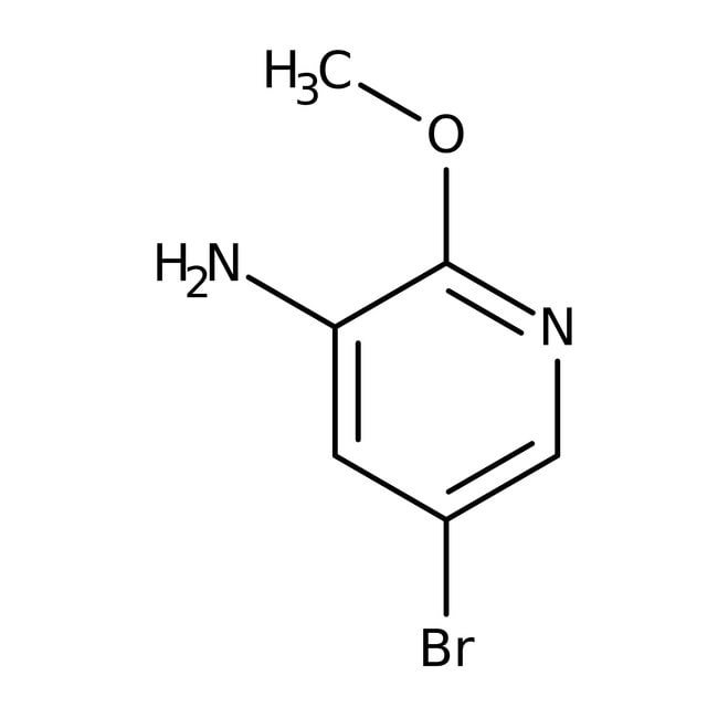3-Amino-5-brom-2-methoxypyridin, 96 %, T