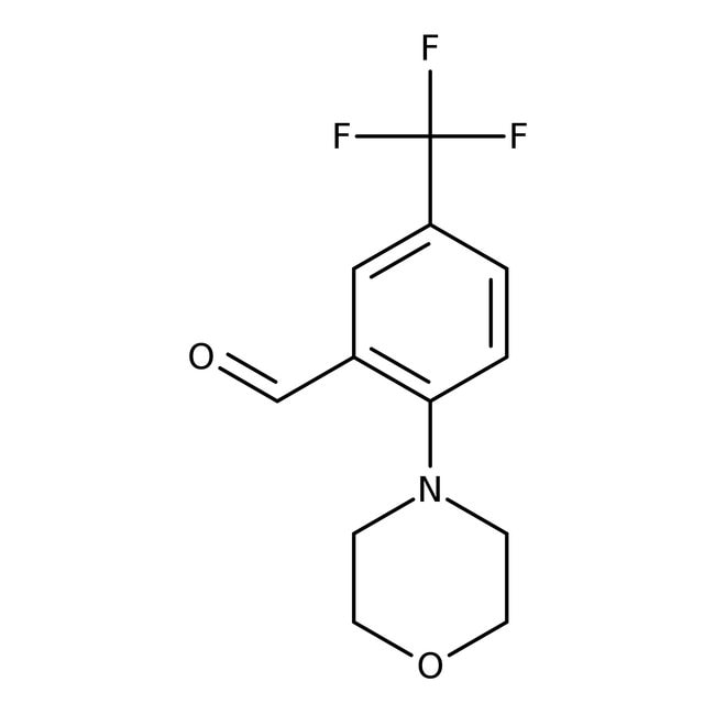 2-Morpholino-5-(trifluoromethyl)benzalde