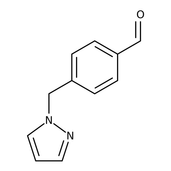 4-(1H-pyrazol-1-ylmethyl)benzaldehyd, Ma