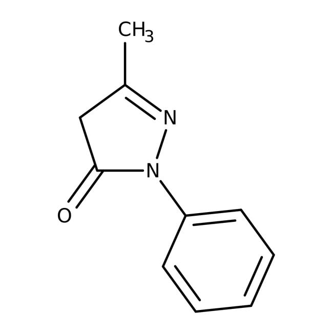 3-Methyl-1-phenyl-2-pyrazolin-5-one, >-9