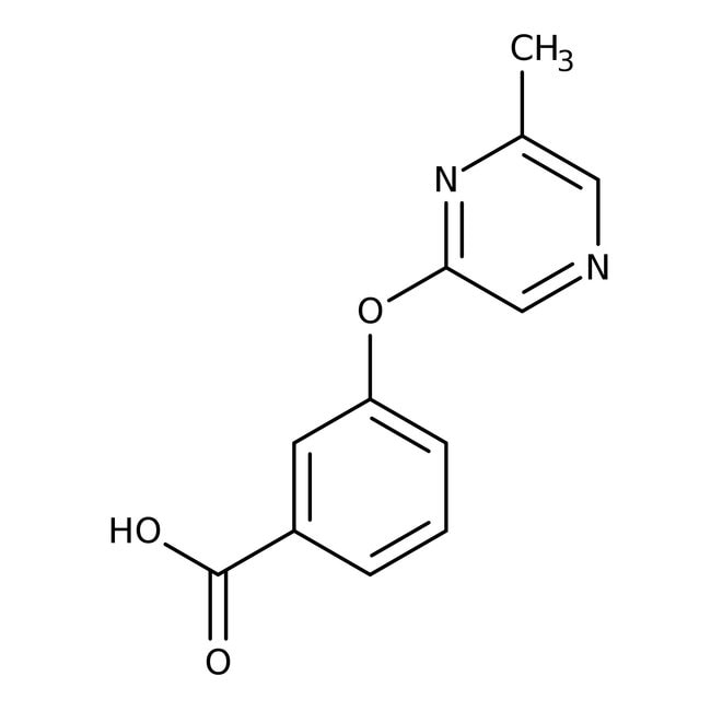 3-[(6-Methylpyrazin-2-yl)oxy]benzoic aci