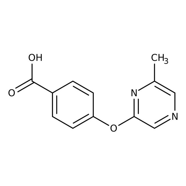 4-[(6-Methylpyrazin-2-yl)oxy]benzoic aci