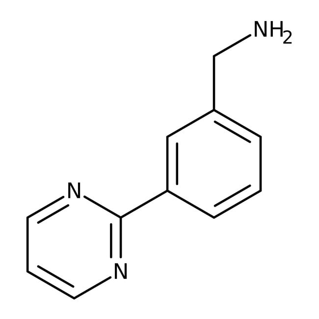 3-Pyrimidin-2-ylbenzylamine, 95%, C11H11