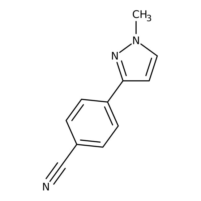 4-(1-Methyl-1H-pyrazol-3-yl)benzonitrile