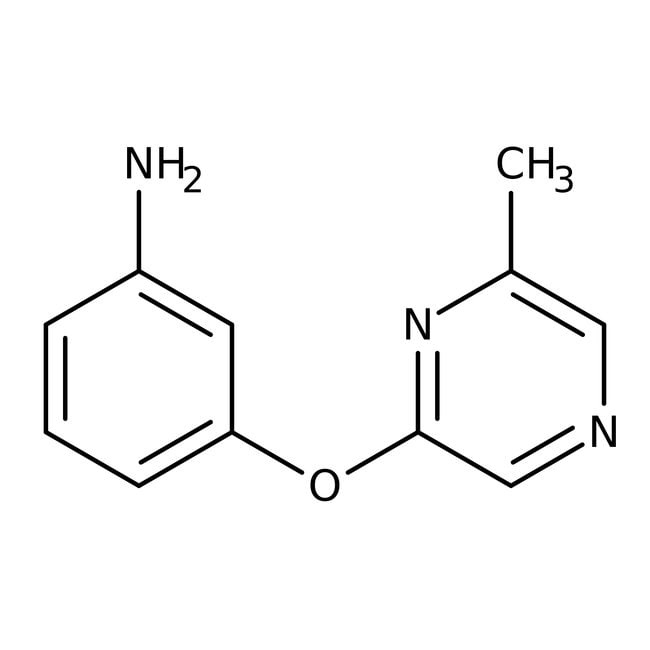 3-[(6-Methylpyrazin-2-yl)oxy]aniline, 97