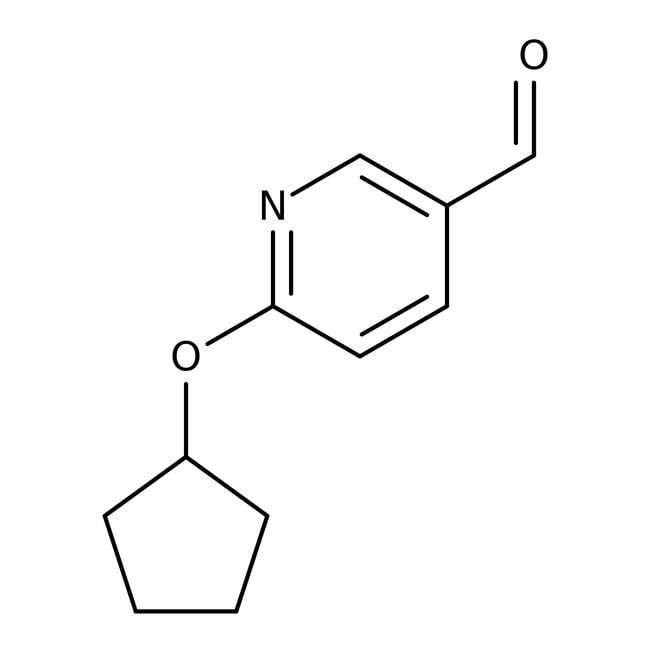 2-Cyclopentyloxypyridine-5-carboxaldehyd