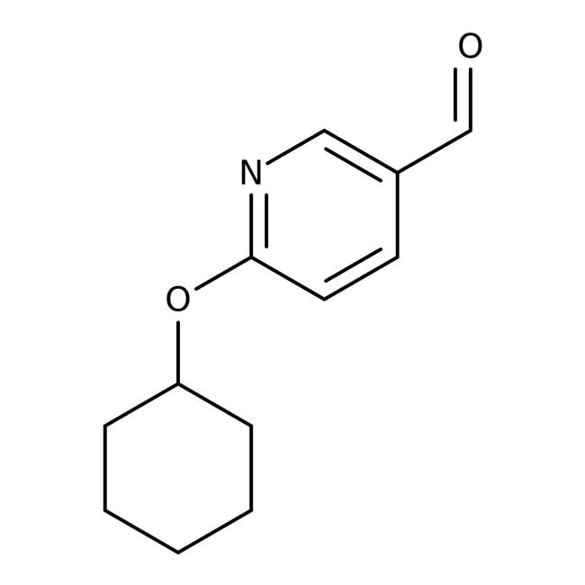 2-Cyclohexyloxypyridine-5-carboxaldehyde