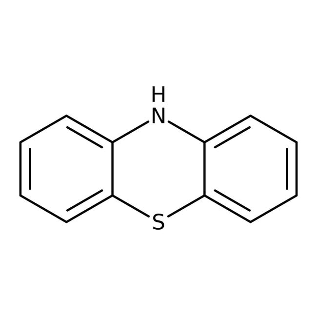 Phenothiazine, >-98%, C12H9NS, CAS Numbe