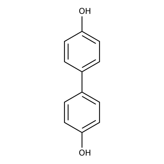 4,4'-Dihydroxybiphenyl, 99%, C12H10O2, C