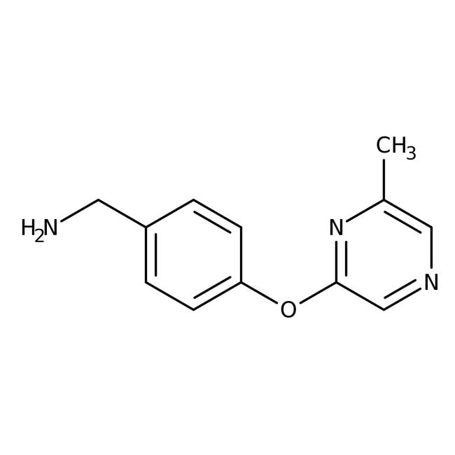 4-[(6-Methylpyrazin-2-yl)oxy]benzylamine