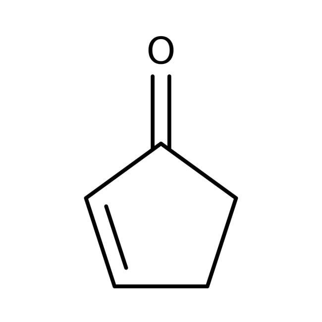 2-Cyclopenten-1-one, 98%, C5H6O, CAS Num