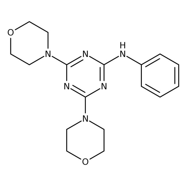 2-Anilino-4,6-di(4-morpholinyl)-1,3,5-tr