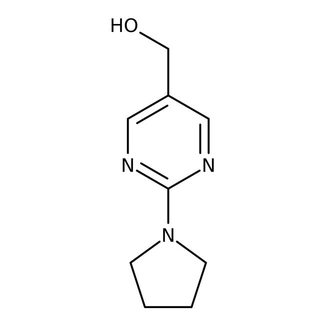 (2-Pyrrolidin-1-ylpyrimidin-5-yl)methano