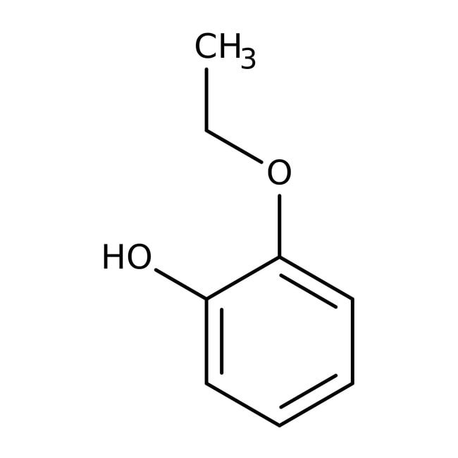 2-Ethoxyphenol, 98%, C8H10O2, CAS Number