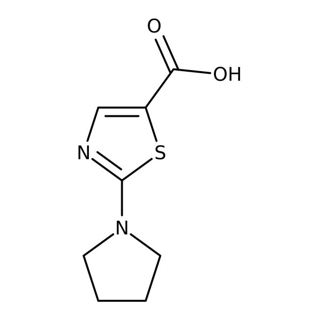 2-Pyrrolidin-1-yl-1, 3-thiazole-5-carbox