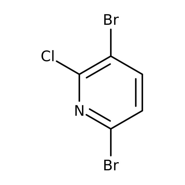 3,6-Dibromo-2-chloropyridine, 95%, C5H2B
