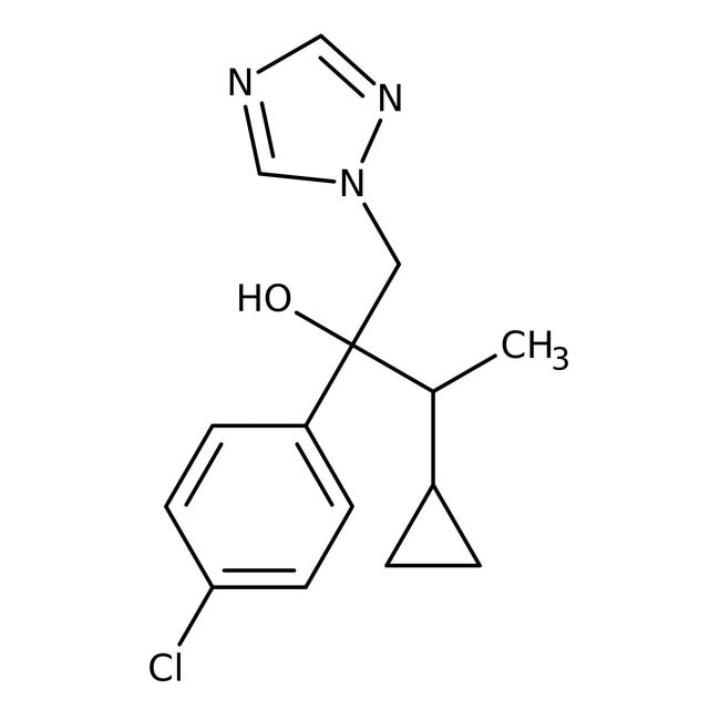 Cyproconazole, C15H18ClN3O, CAS Number-9