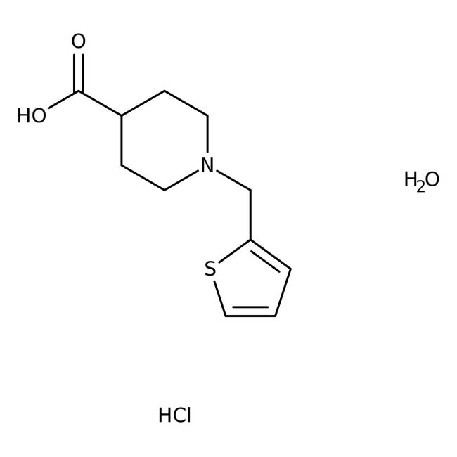 1-(Thien-2-ylmethyl)piperidine-4-carboxy