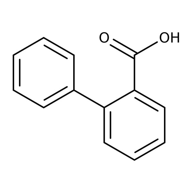 Biphenyl-2-carboxylic acid, 98%, C13H10O