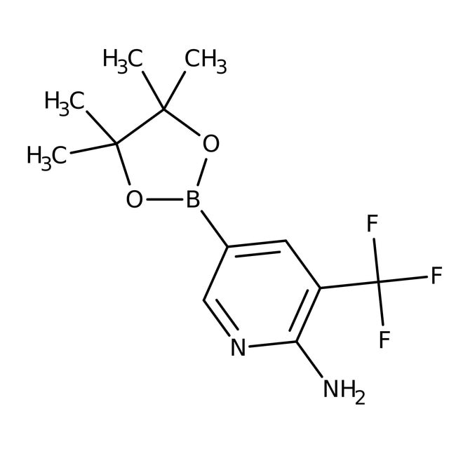 2-Amino-3-(trifluoromethyl)pyridine-5-bo
