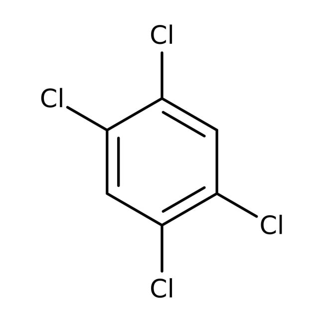 1,2,4,5-Tetrachlorobenzene, 98%, C6H2Cl4