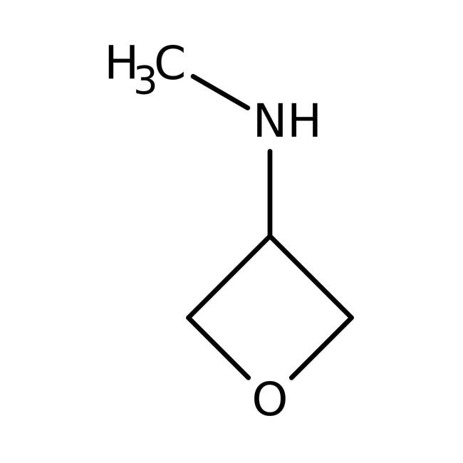 3-(Methylamino)oxetane, 95%, C4H9NO, CAS