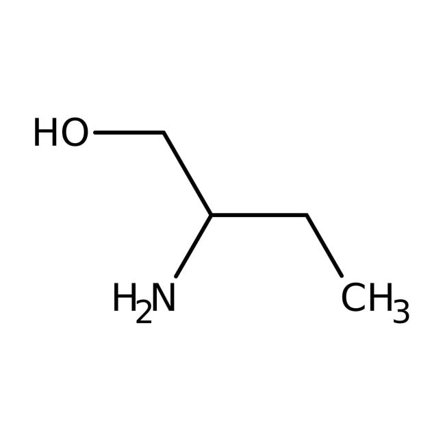 (+/-)-2-Amino-1-butanol, 97%, C4H11NO, C