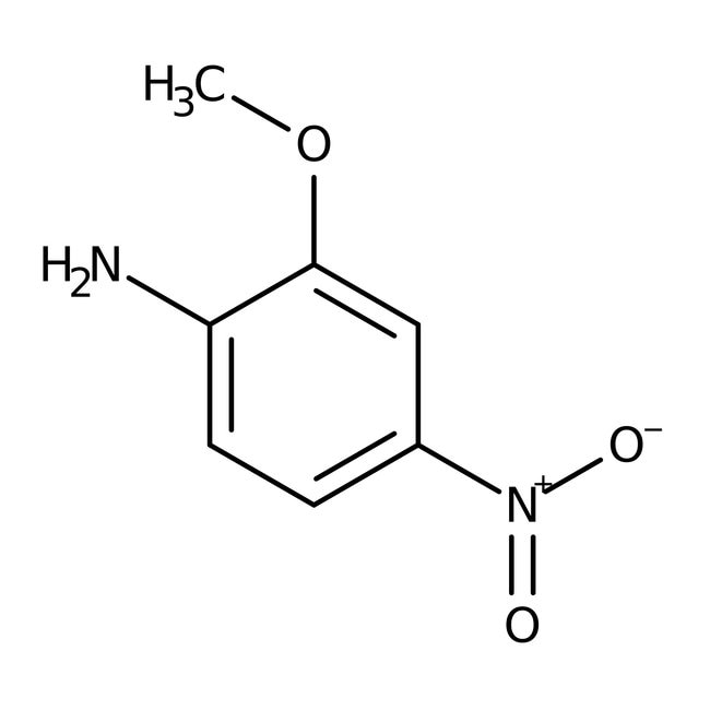 2-Methoxy-4-nitroaniline, 99%, C7H8N2O3,