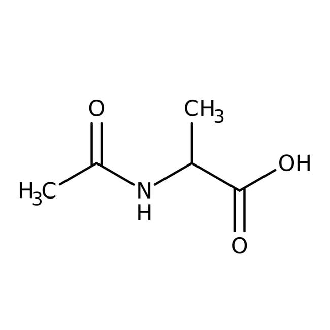 N-Acetyl-L-alanine, 96%, C5H9NO3, CAS Nu