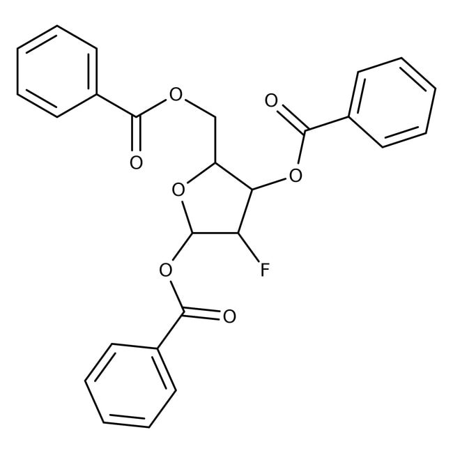 1,3,5-Tri-O-benzoyl-2-deoxy-2-fluoro-alp