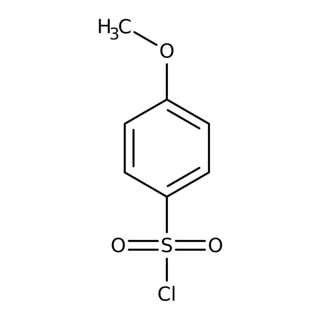 4-Methoxybenzolsulfonylchlorid, 98+ %, T