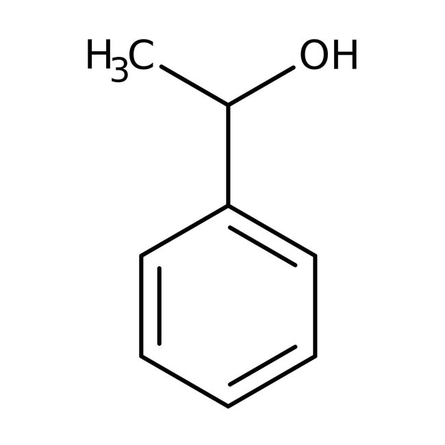 (+/-)-1-Phenylethanol, 97%, C8H10O, CAS
