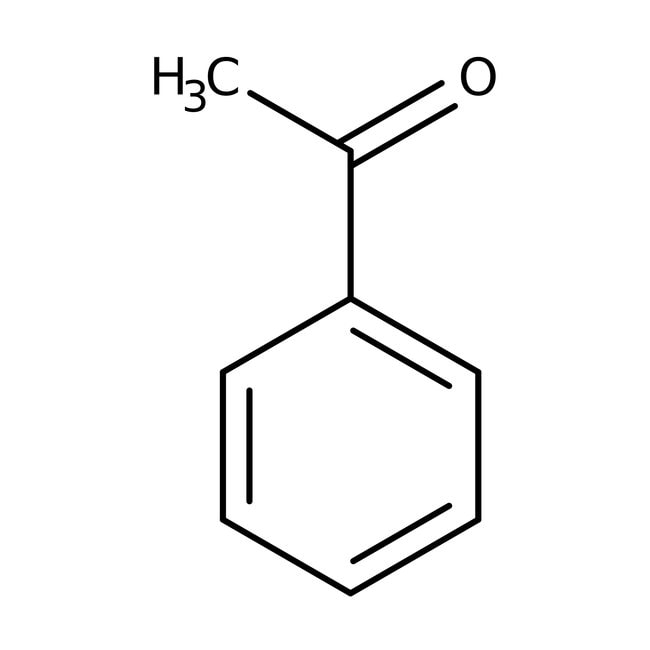 Acetophenone, 98%, C8H8O, CAS Number-98-