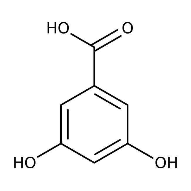 3,5-Dihydroxybenzoic acid, 98%, C7H6O4,