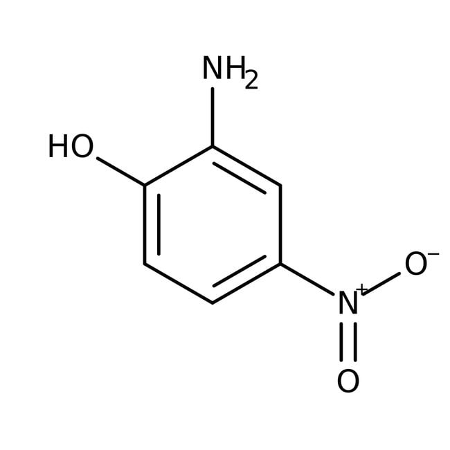 2-Amino-4-nitrophenol, 98%, C6H6N2O3, CA