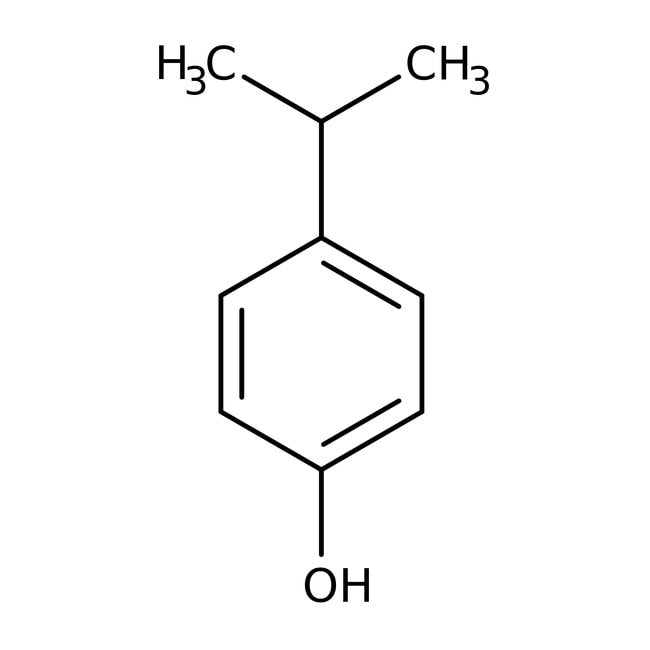 4-Isopropylphenol, 98%, C9H12O, CAS Numb
