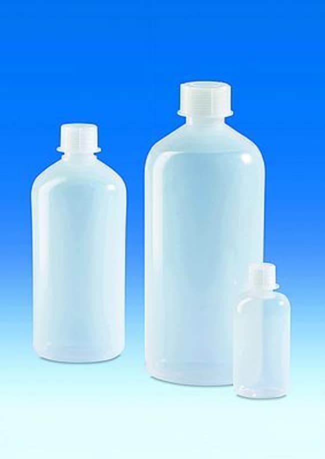 VITLAB Enghalsflasche, LDPE, transparent