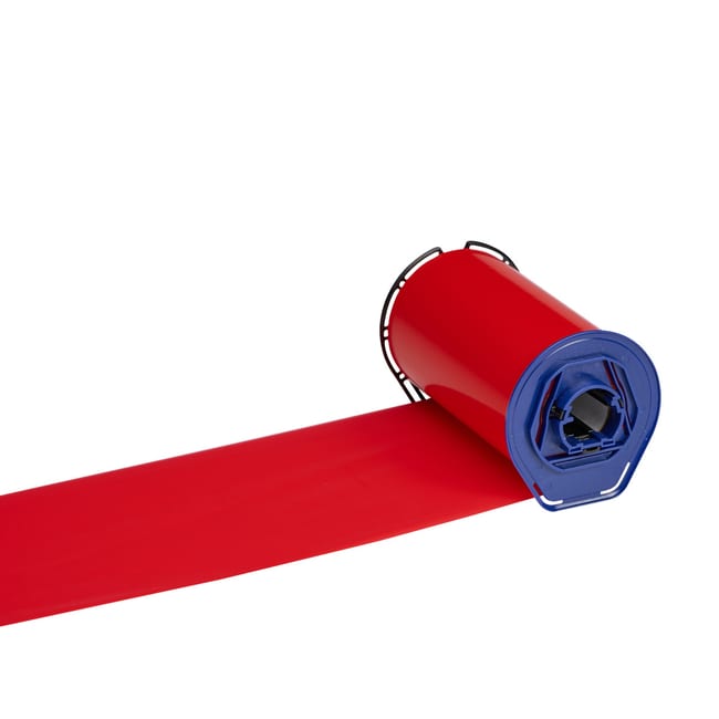 Red Printer Ribbon Wax/Resin 110.00mm x3